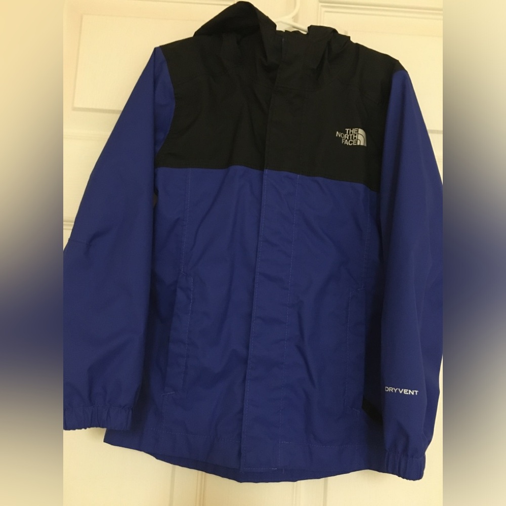 The North Face Kids' Blue and Black DryVent Jacket